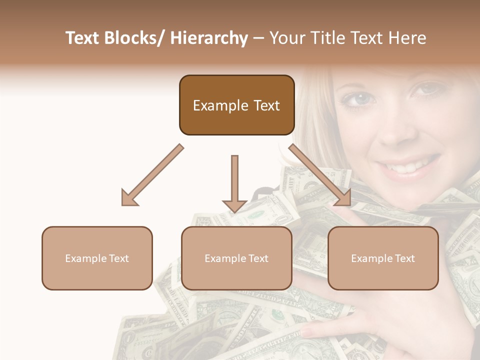 People Pretty Cash PowerPoint Template