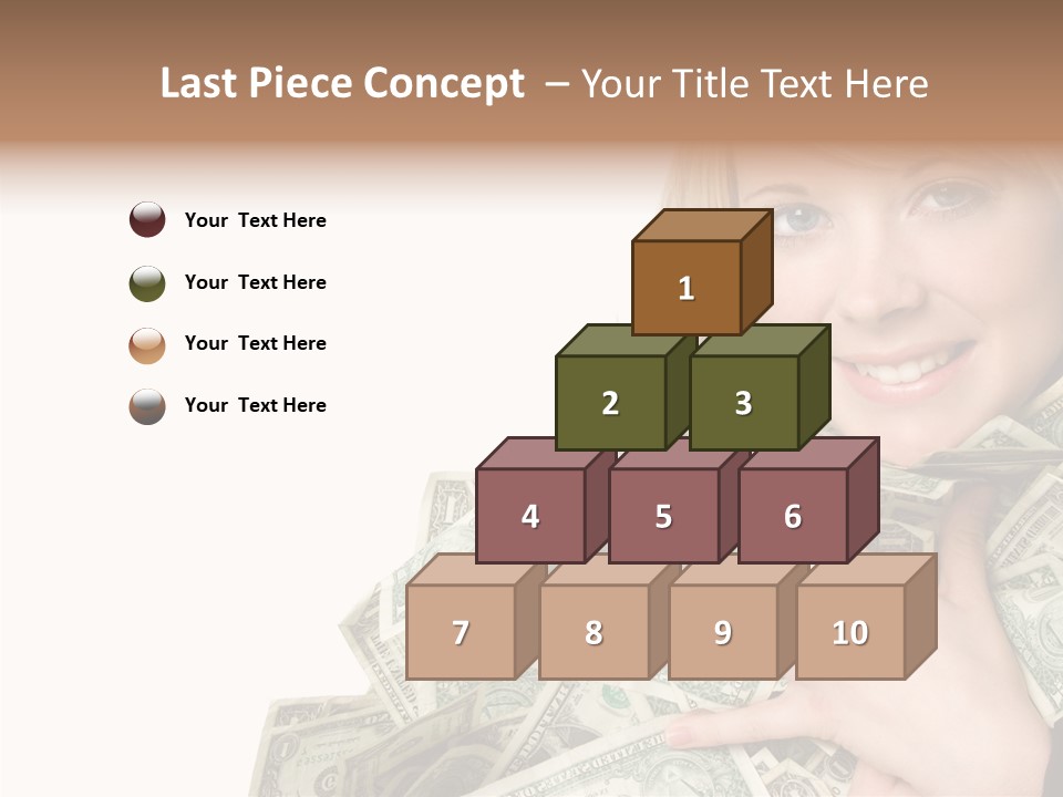 People Pretty Cash PowerPoint Template