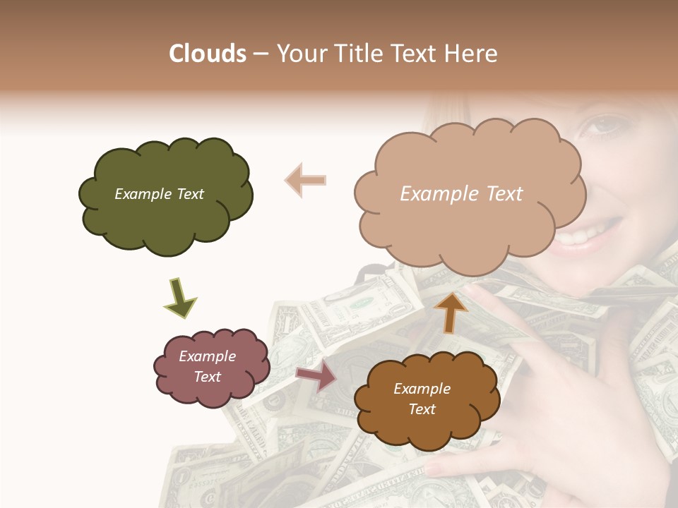 People Pretty Cash PowerPoint Template