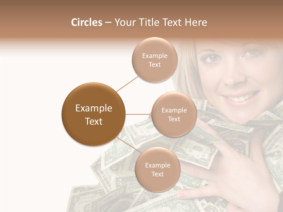 People Pretty Cash PowerPoint Template