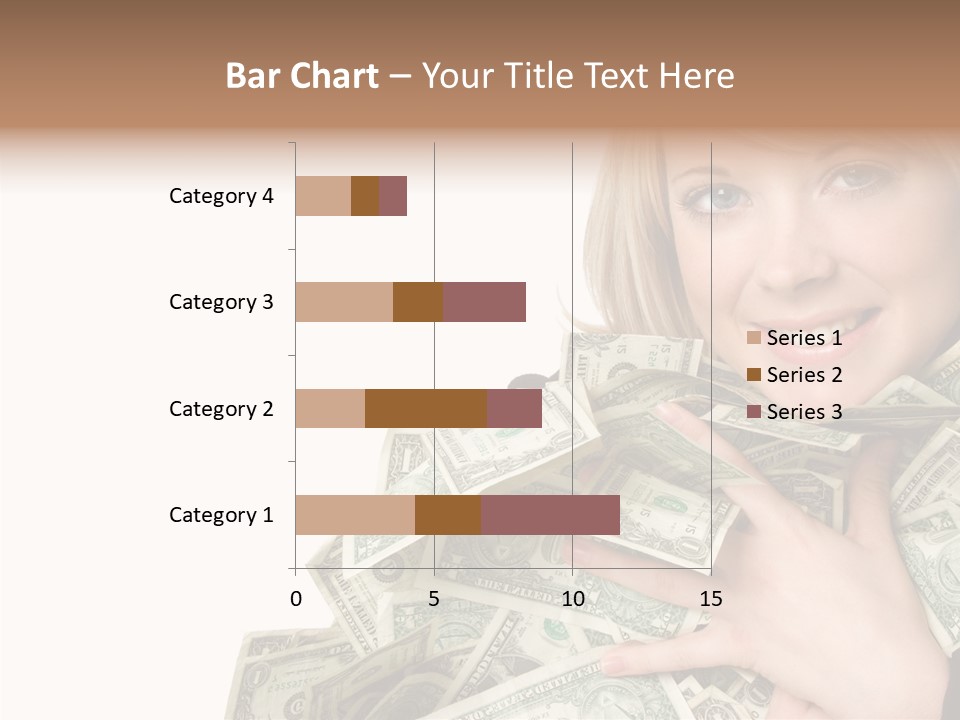 People Pretty Cash PowerPoint Template