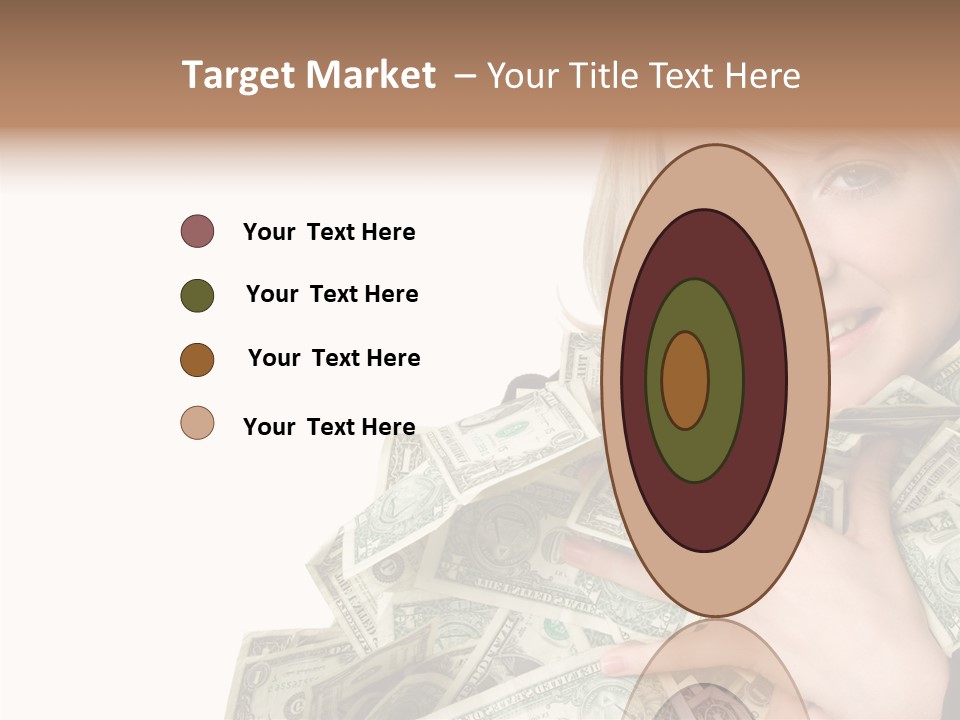 People Pretty Cash PowerPoint Template