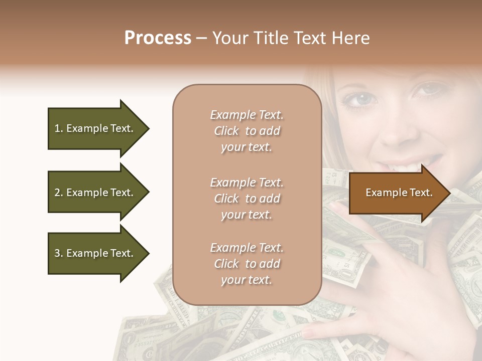 People Pretty Cash PowerPoint Template