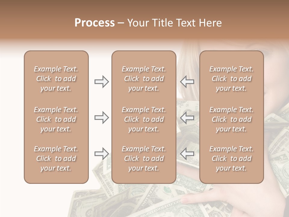 People Pretty Cash PowerPoint Template