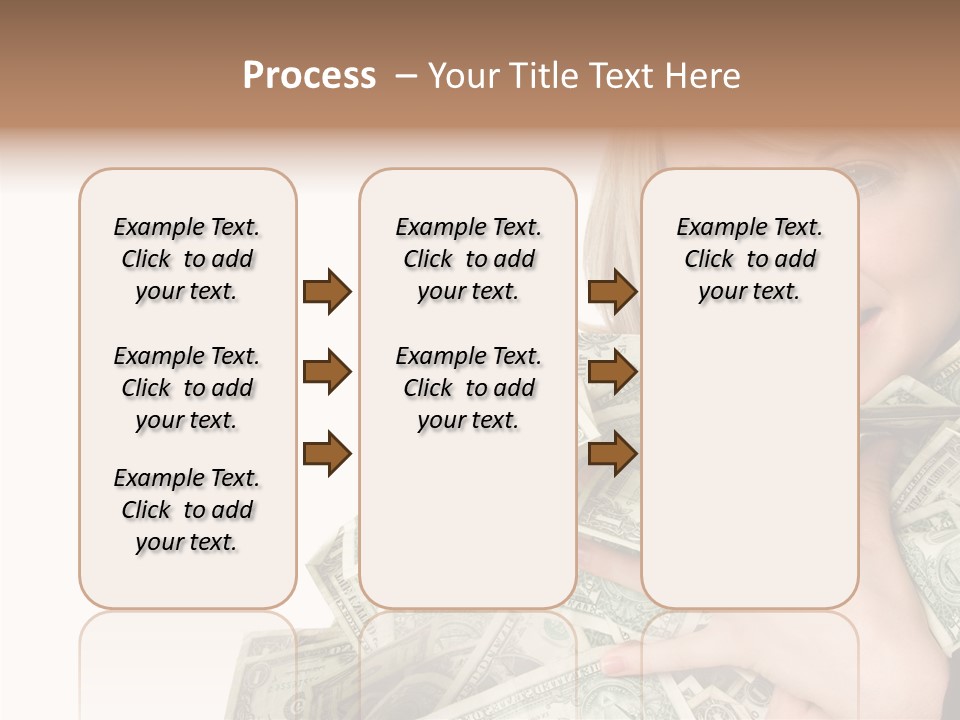 People Pretty Cash PowerPoint Template