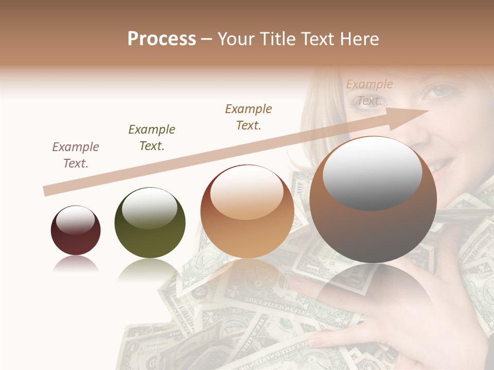 People Pretty Cash PowerPoint Template