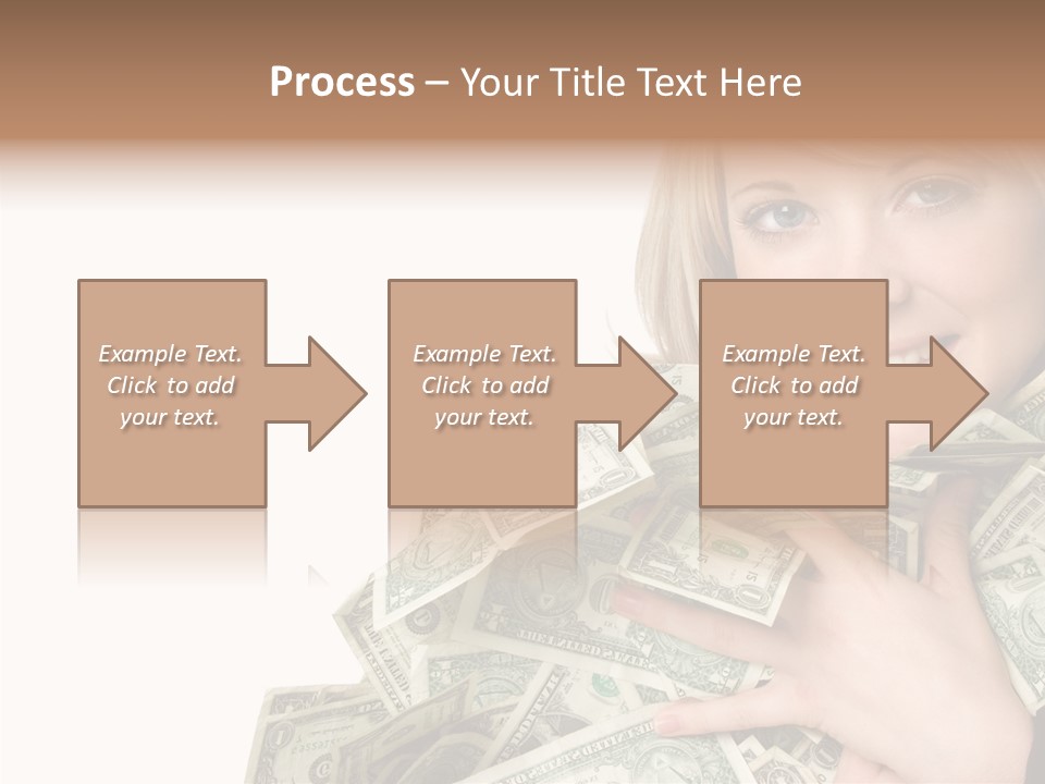 People Pretty Cash PowerPoint Template