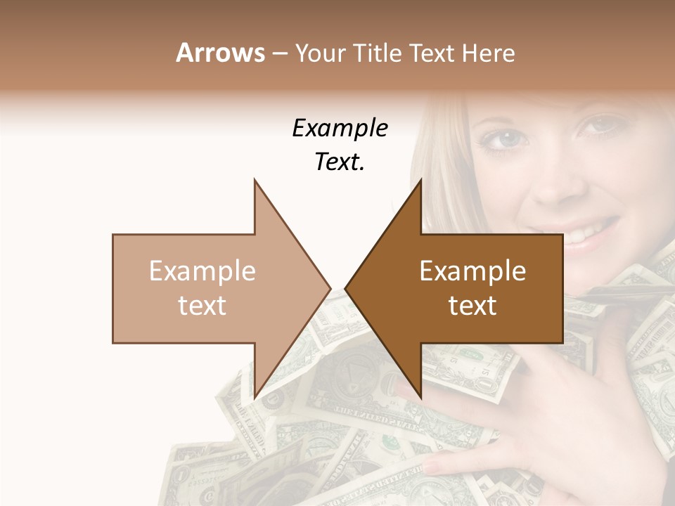 People Pretty Cash PowerPoint Template