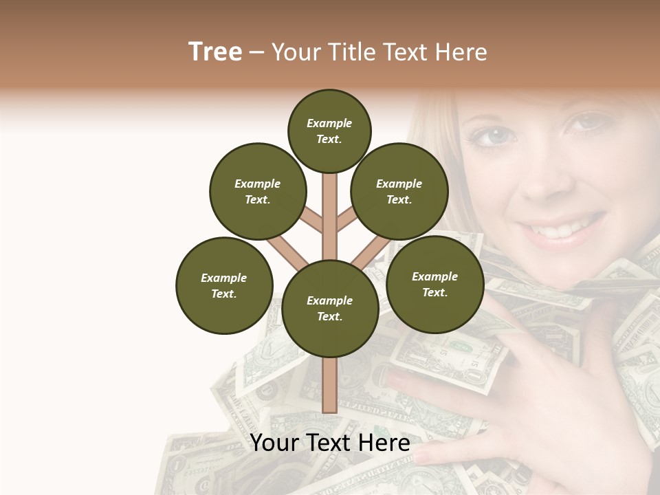 People Pretty Cash PowerPoint Template