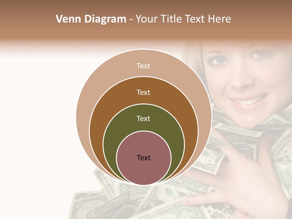 People Pretty Cash PowerPoint Template