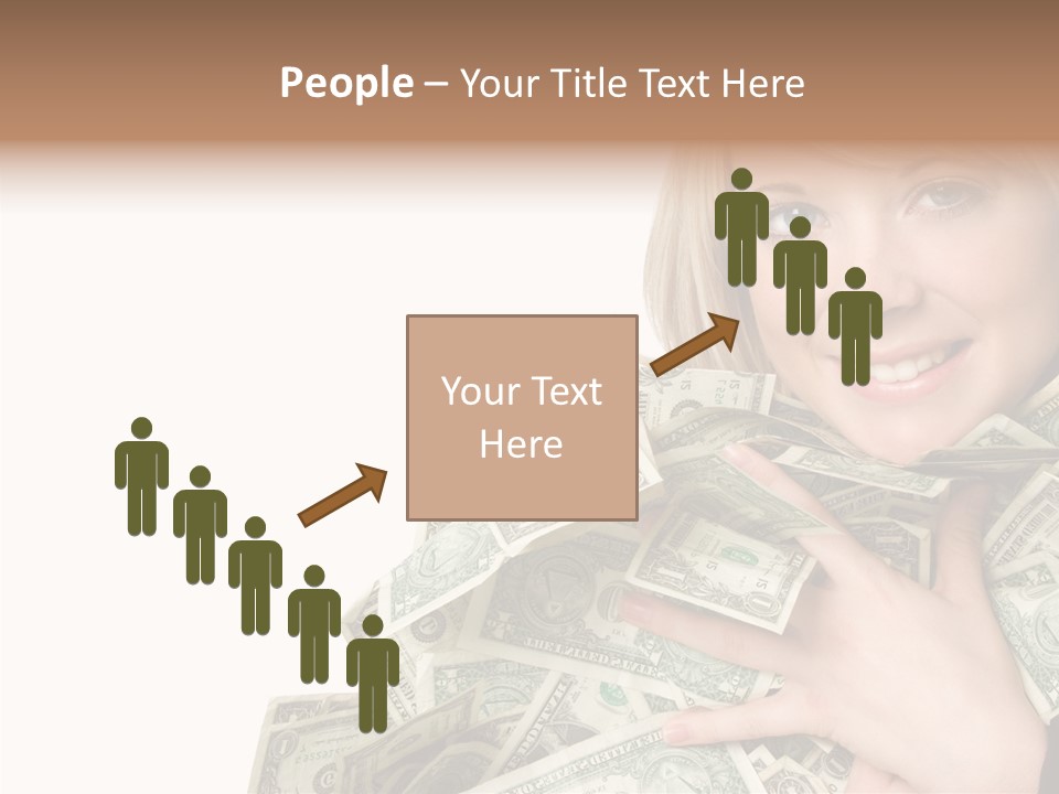 People Pretty Cash PowerPoint Template