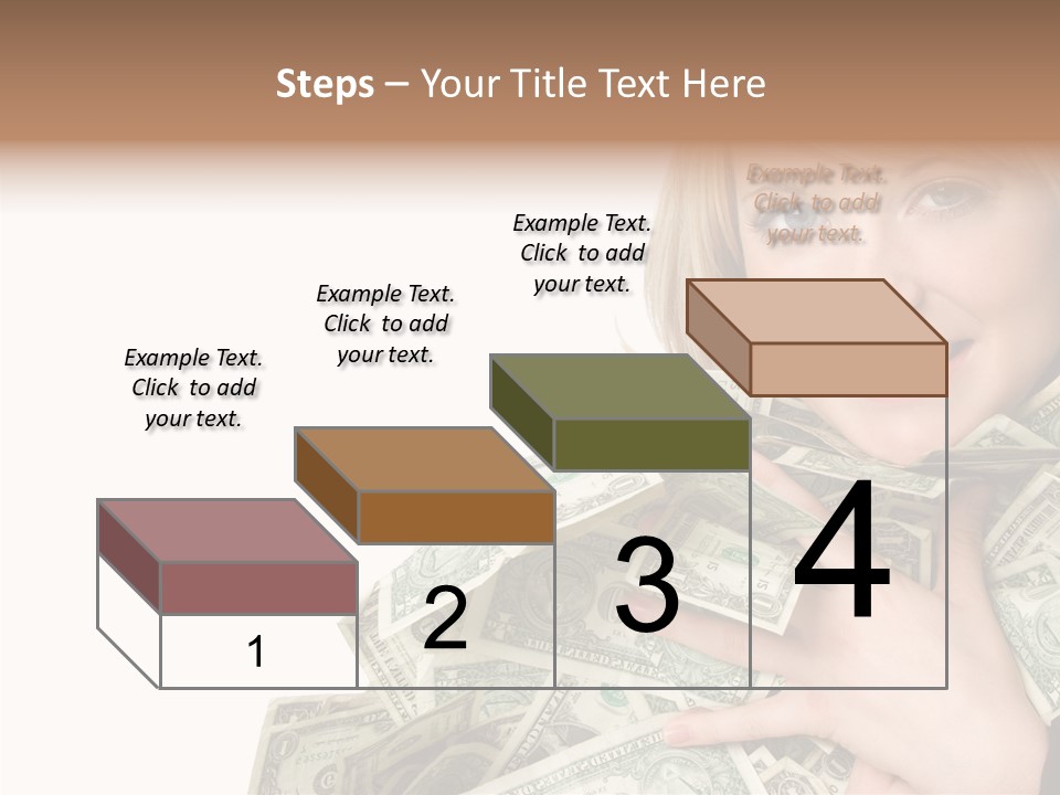 People Pretty Cash PowerPoint Template