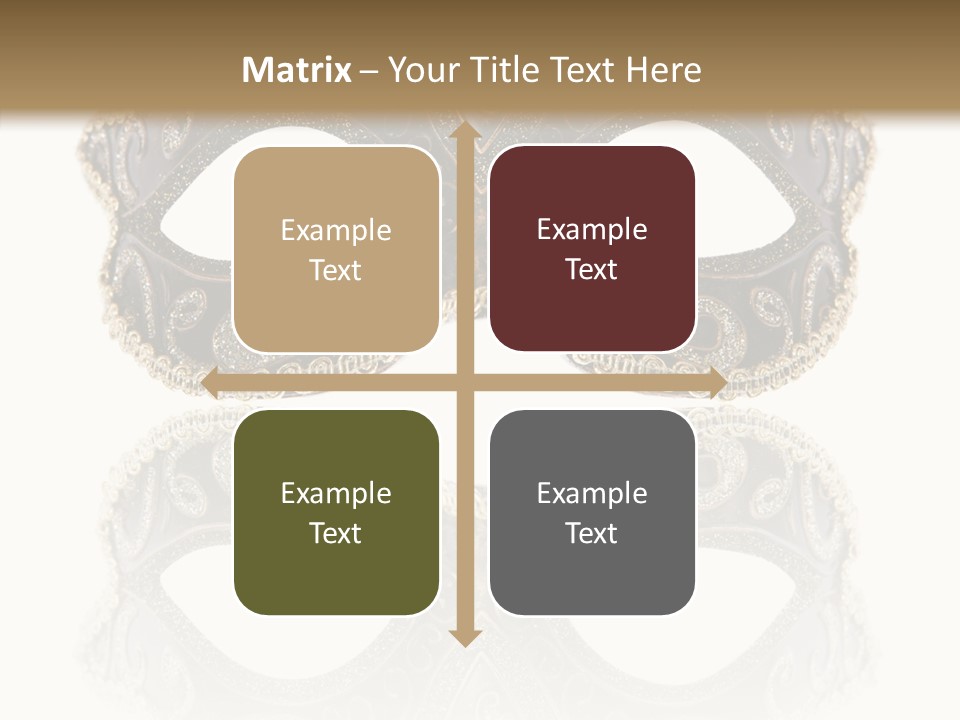 White Background Copy Space Elegance PowerPoint Template