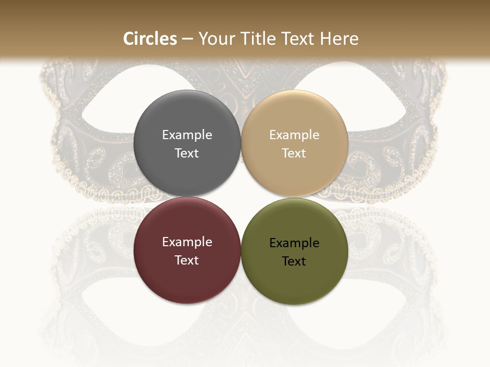 White Background Copy Space Elegance PowerPoint Template