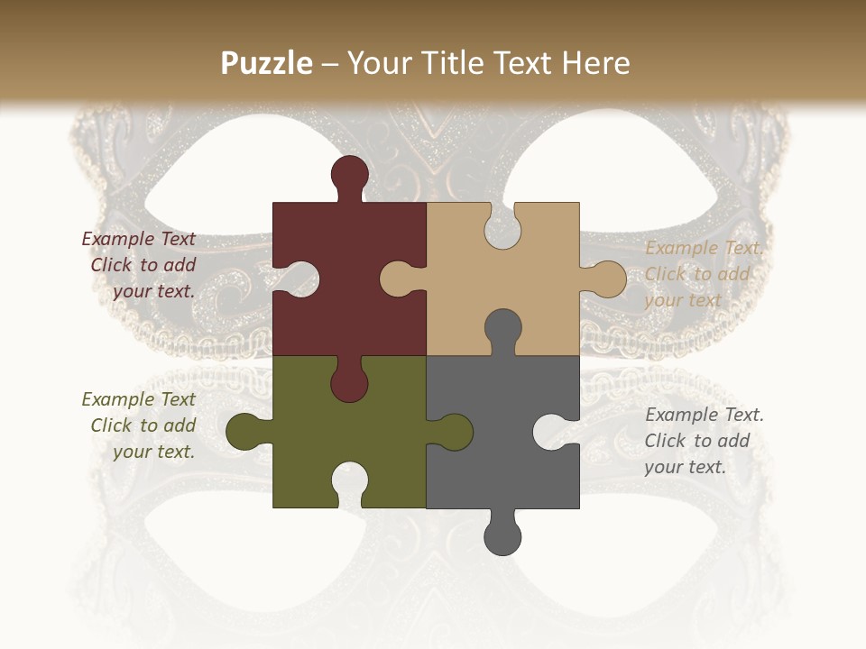 White Background Copy Space Elegance PowerPoint Template