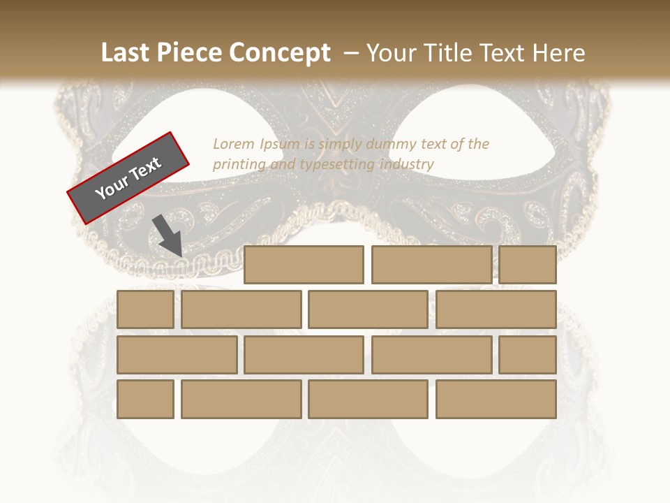 White Background Copy Space Elegance PowerPoint Template