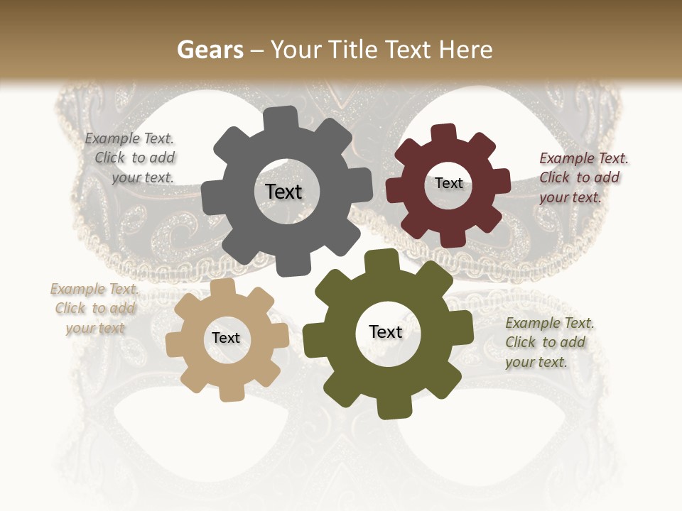 White Background Copy Space Elegance PowerPoint Template