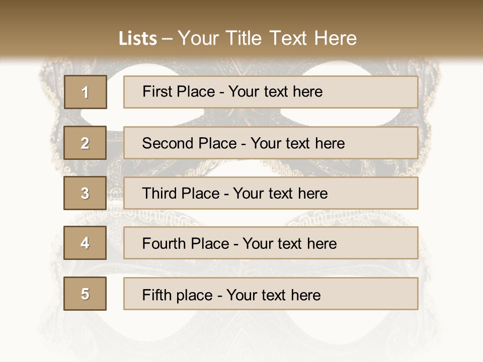 White Background Copy Space Elegance PowerPoint Template