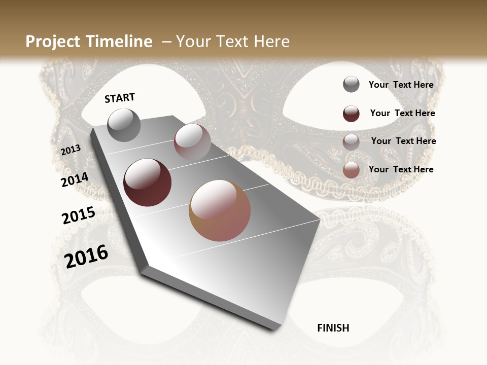 White Background Copy Space Elegance PowerPoint Template