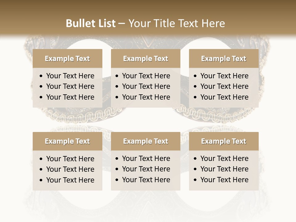 White Background Copy Space Elegance PowerPoint Template