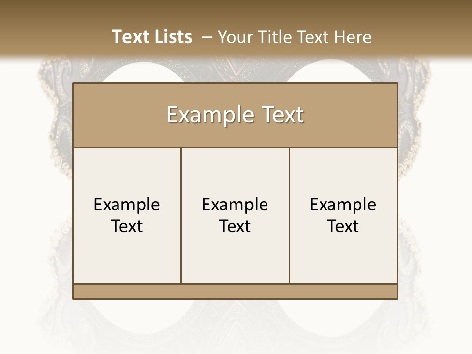 White Background Copy Space Elegance PowerPoint Template