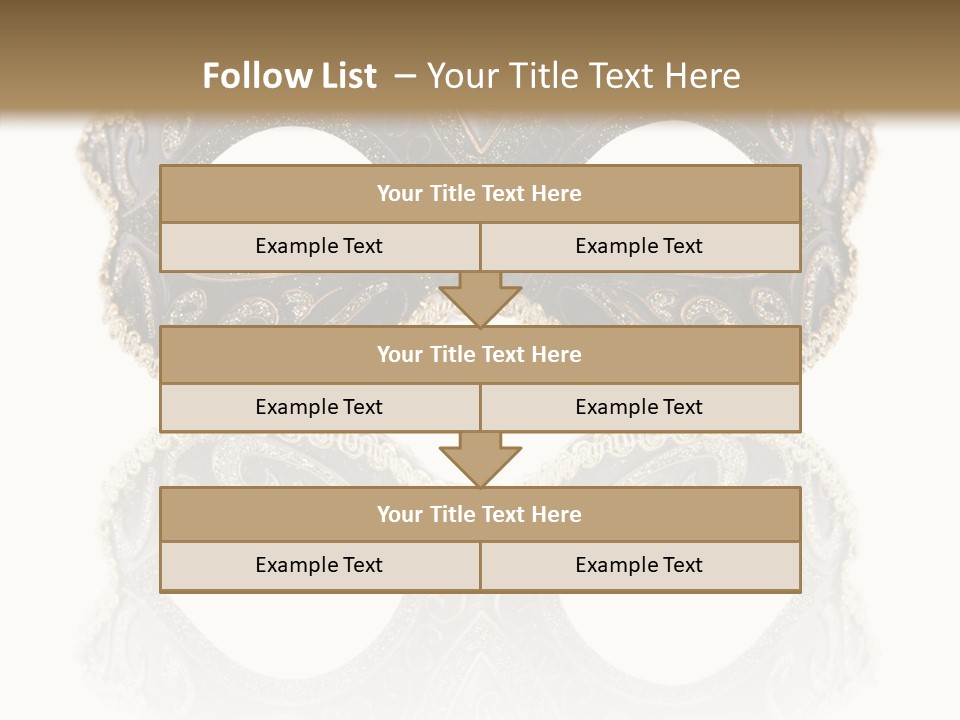 White Background Copy Space Elegance PowerPoint Template