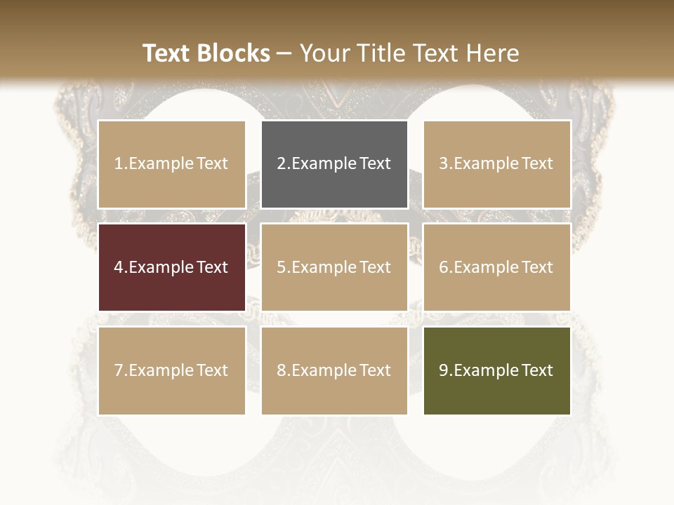 White Background Copy Space Elegance PowerPoint Template