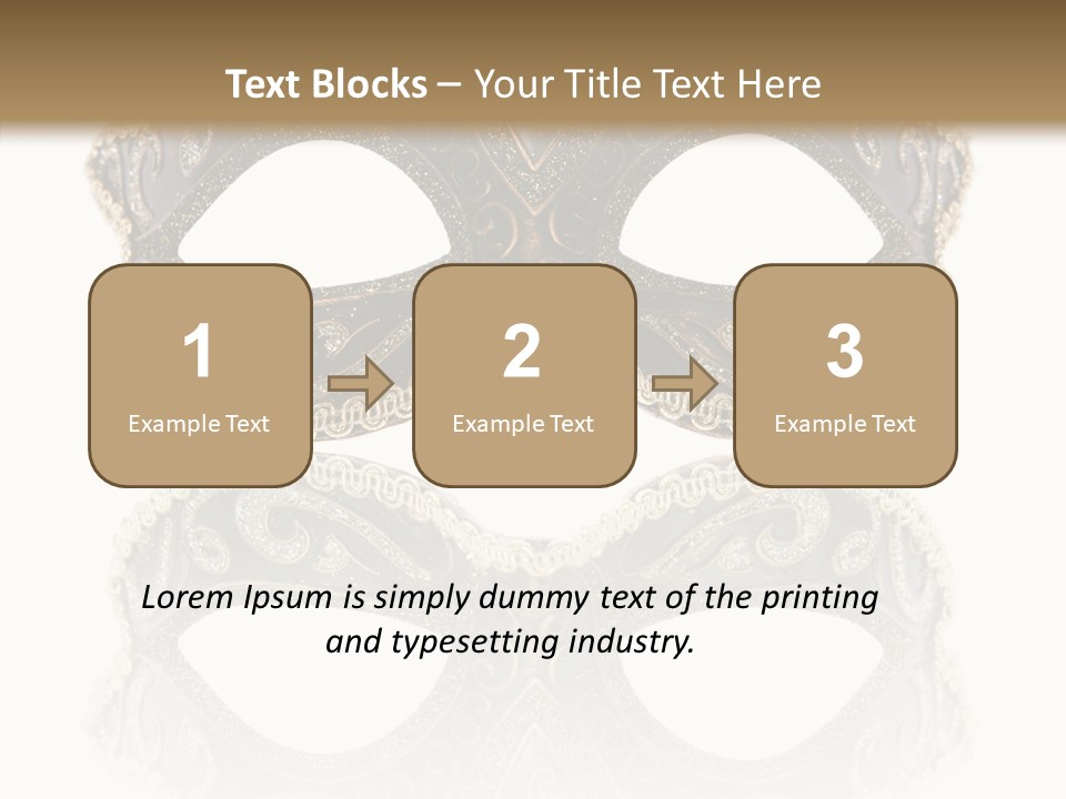 White Background Copy Space Elegance PowerPoint Template