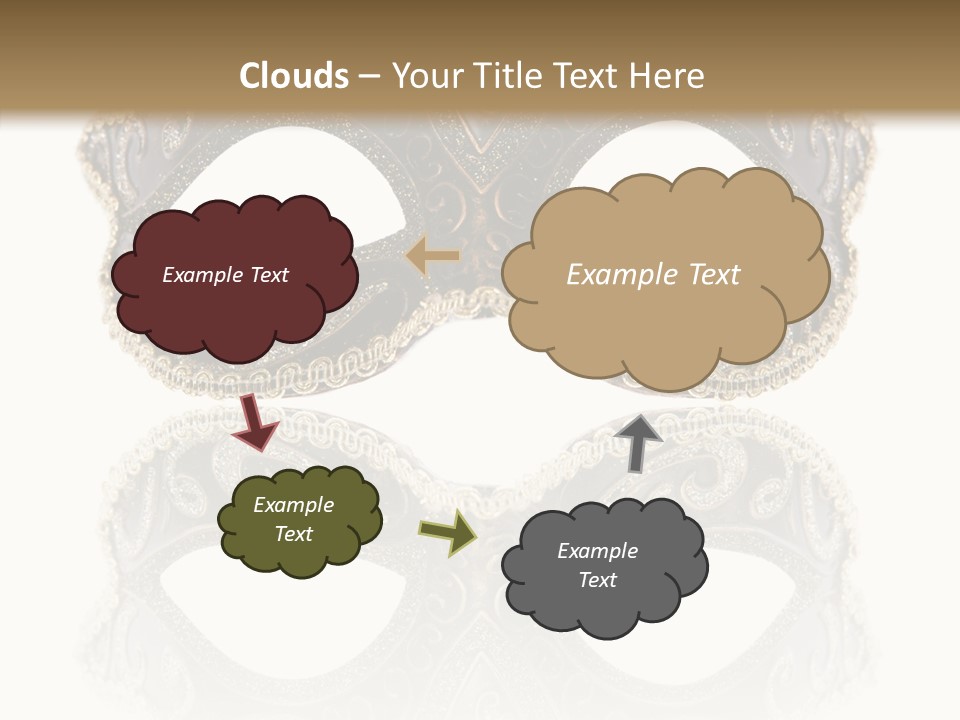 White Background Copy Space Elegance PowerPoint Template