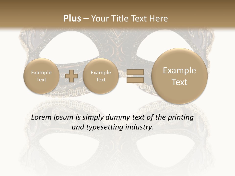 White Background Copy Space Elegance PowerPoint Template
