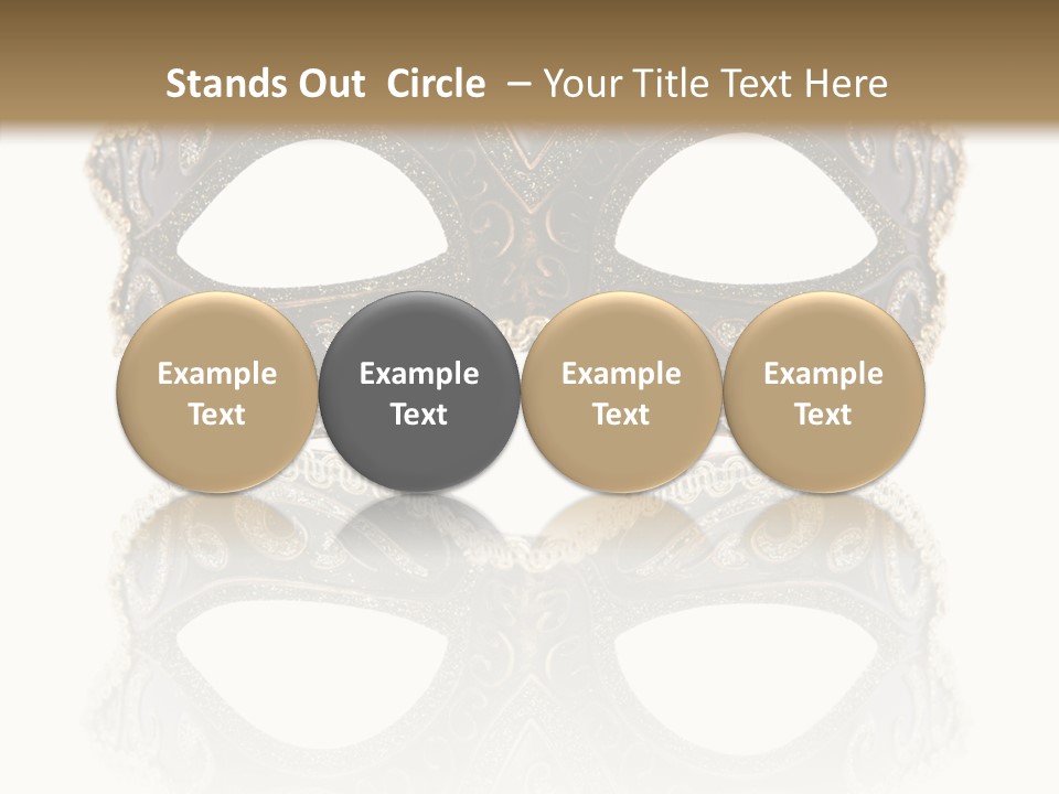 White Background Copy Space Elegance PowerPoint Template