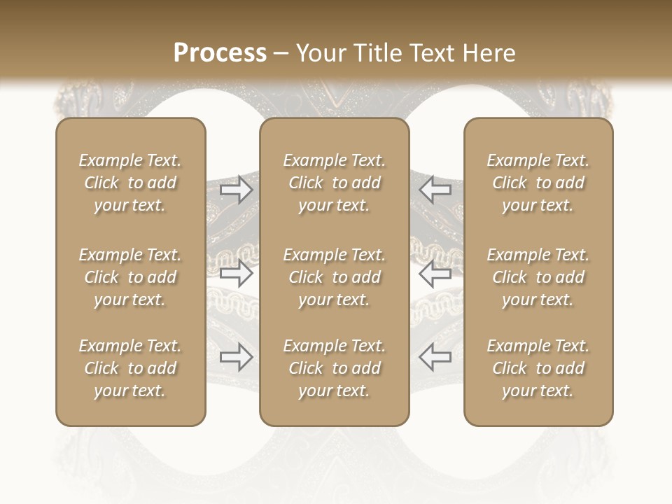 White Background Copy Space Elegance PowerPoint Template