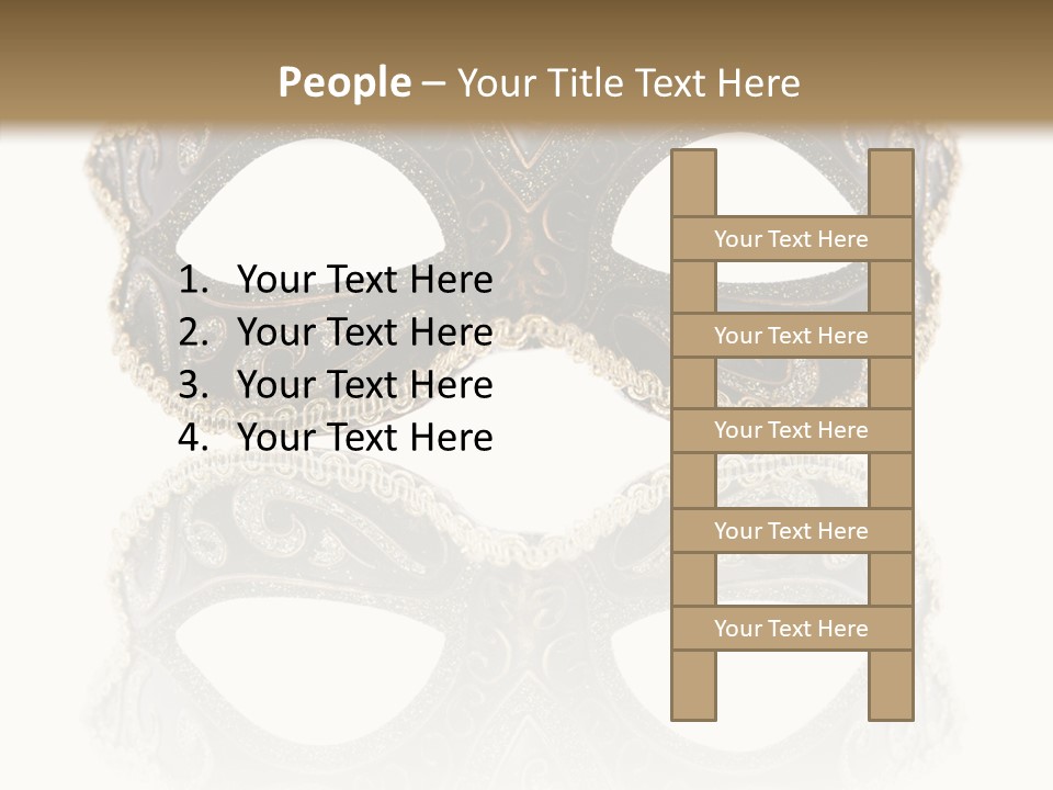 White Background Copy Space Elegance PowerPoint Template