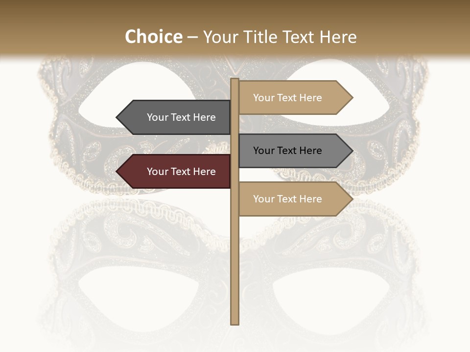 White Background Copy Space Elegance PowerPoint Template