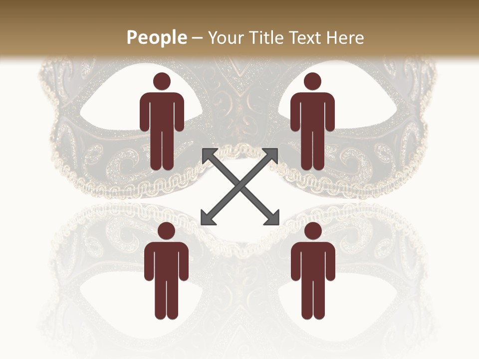 White Background Copy Space Elegance PowerPoint Template