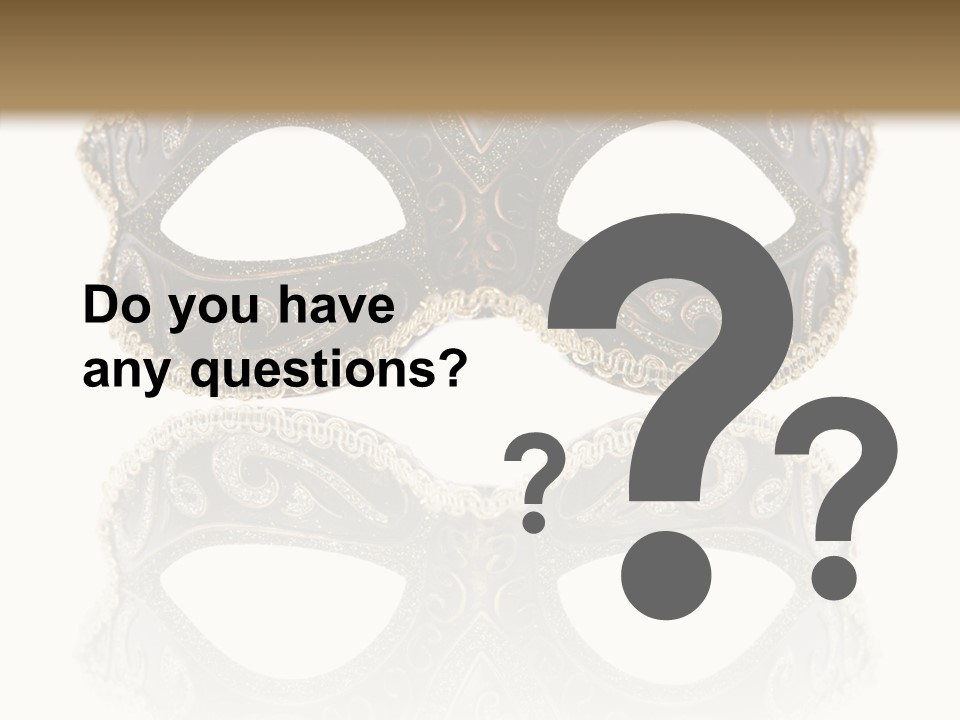 White Background Copy Space Elegance PowerPoint Template