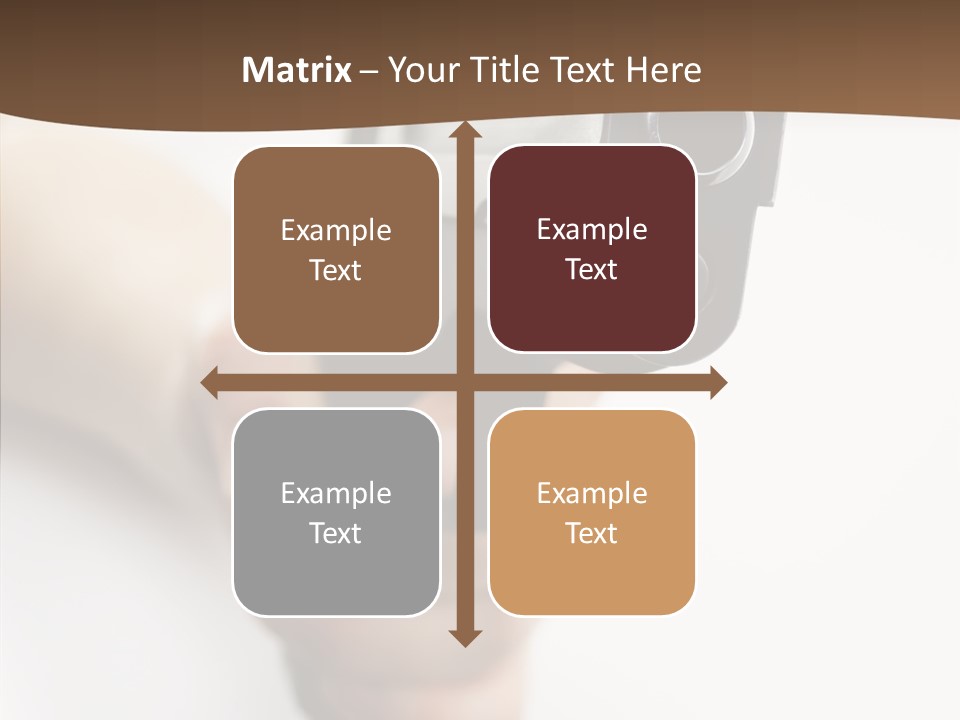 Arm Protection Crime PowerPoint Template