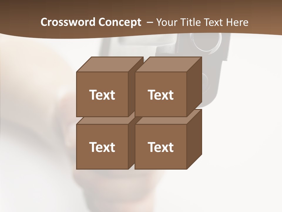 Arm Protection Crime PowerPoint Template