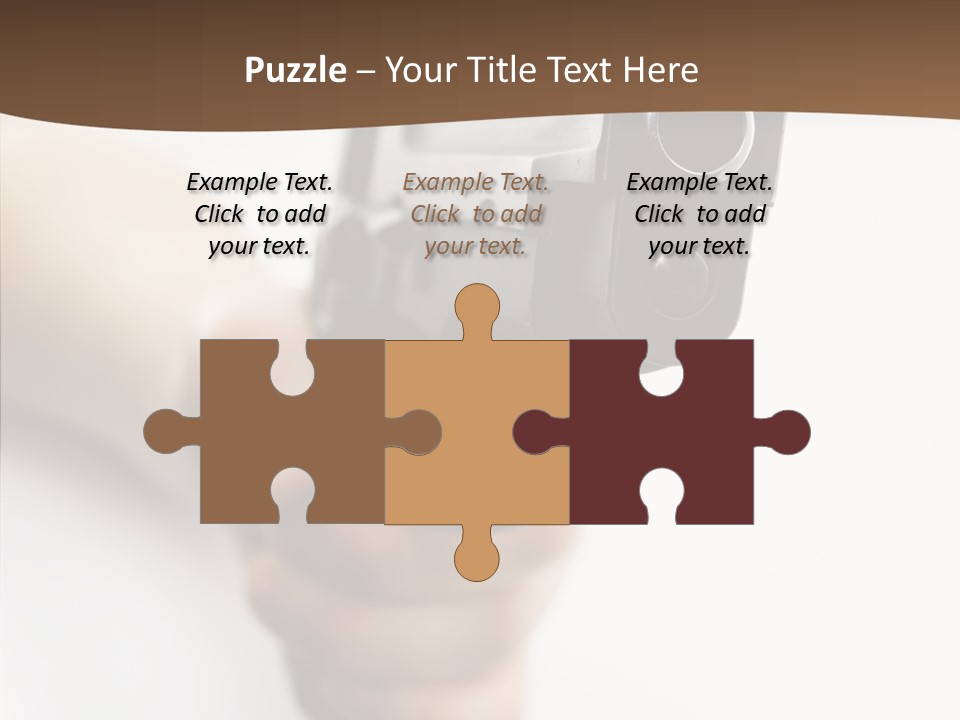 Arm Protection Crime PowerPoint Template