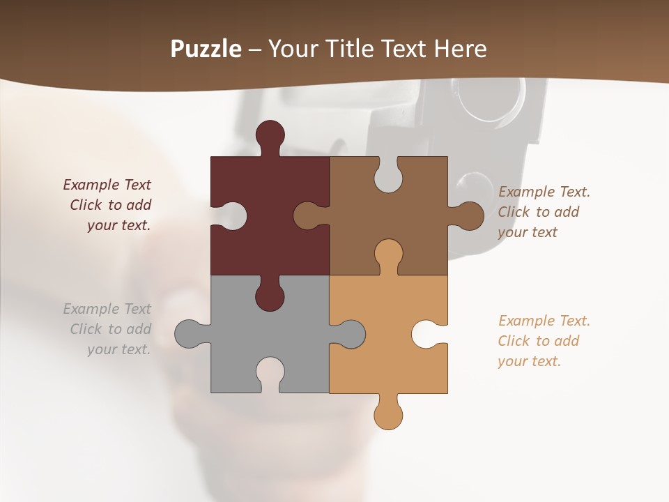 Arm Protection Crime PowerPoint Template