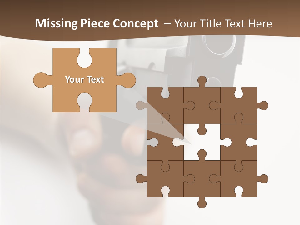 Arm Protection Crime PowerPoint Template