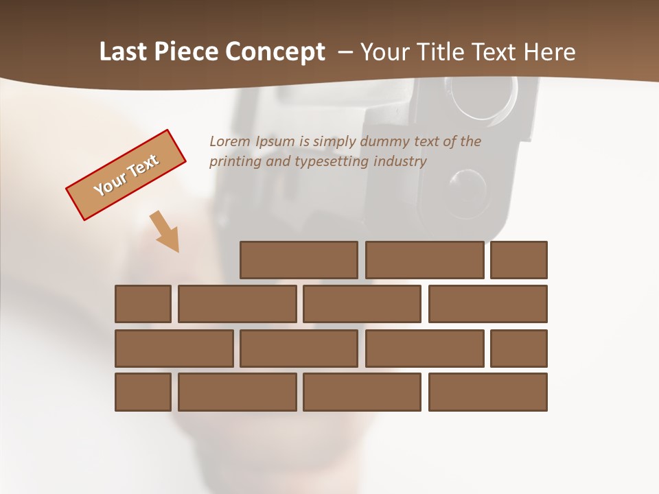 Arm Protection Crime PowerPoint Template