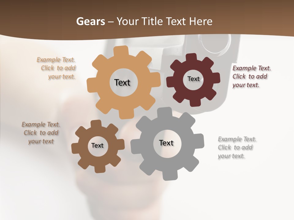 Arm Protection Crime PowerPoint Template