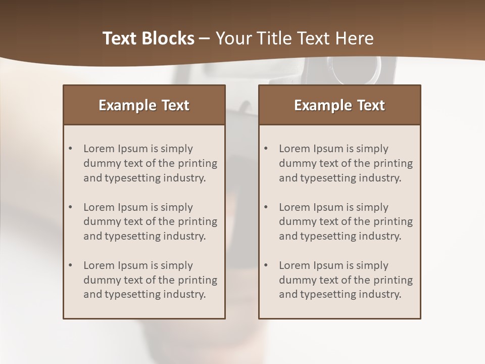 Arm Protection Crime PowerPoint Template