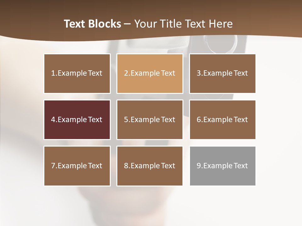 Arm Protection Crime PowerPoint Template
