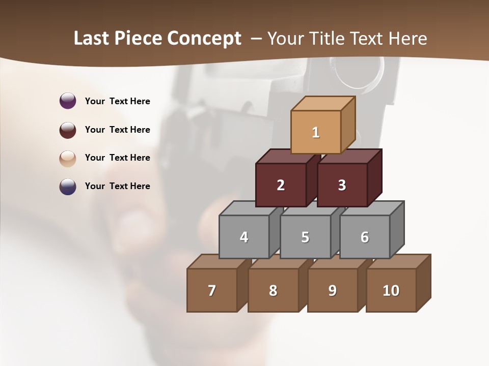 Arm Protection Crime PowerPoint Template