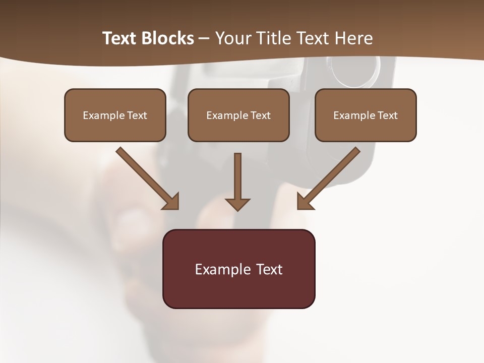 Arm Protection Crime PowerPoint Template