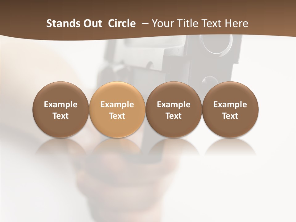 Arm Protection Crime PowerPoint Template