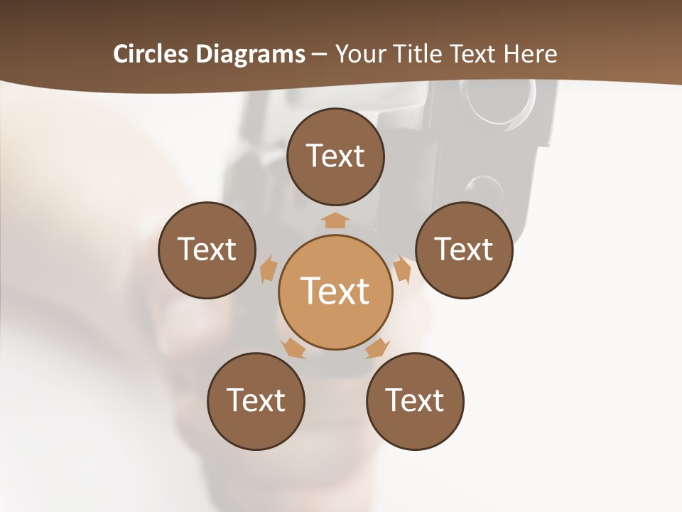 Arm Protection Crime PowerPoint Template