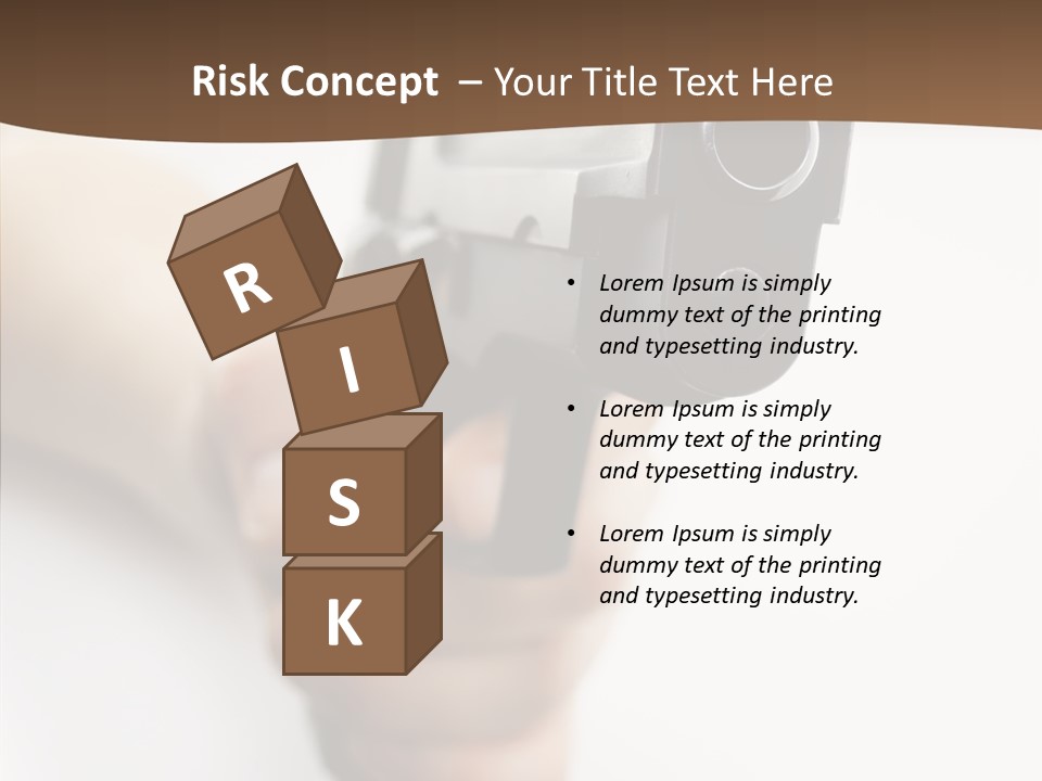 Arm Protection Crime PowerPoint Template